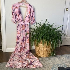 For love and lemons magnolia maxi dress
